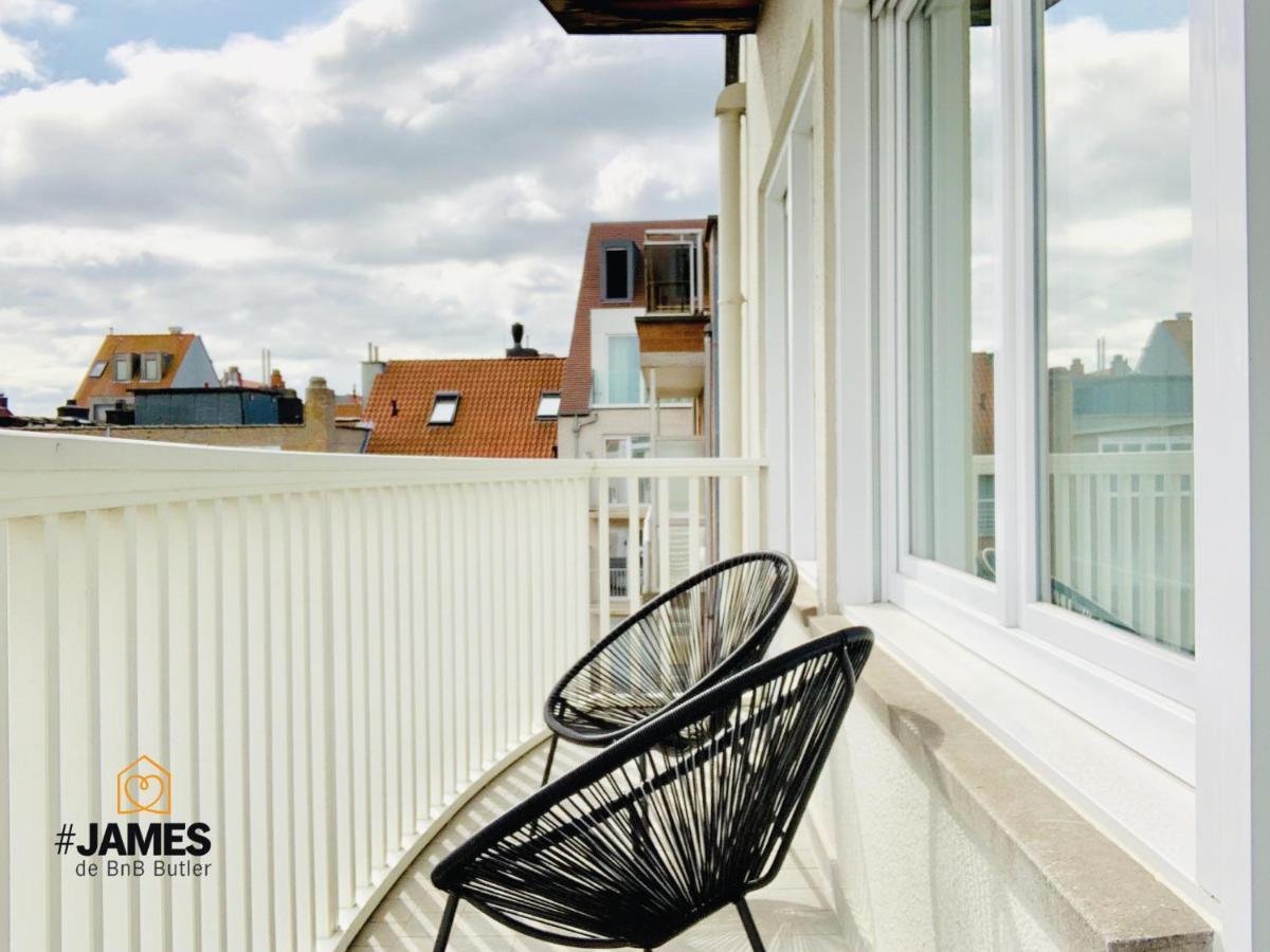 Prachtig Zonnig Appartement Op 200 Van Het Strand Knokke-Heist Εξωτερικό φωτογραφία